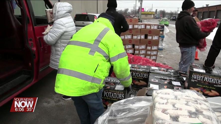 West Ohio Food Bank holds first distributions of 2024