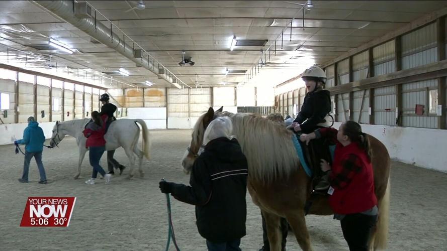 Students with autism begin weekly equestrian therapy sessions