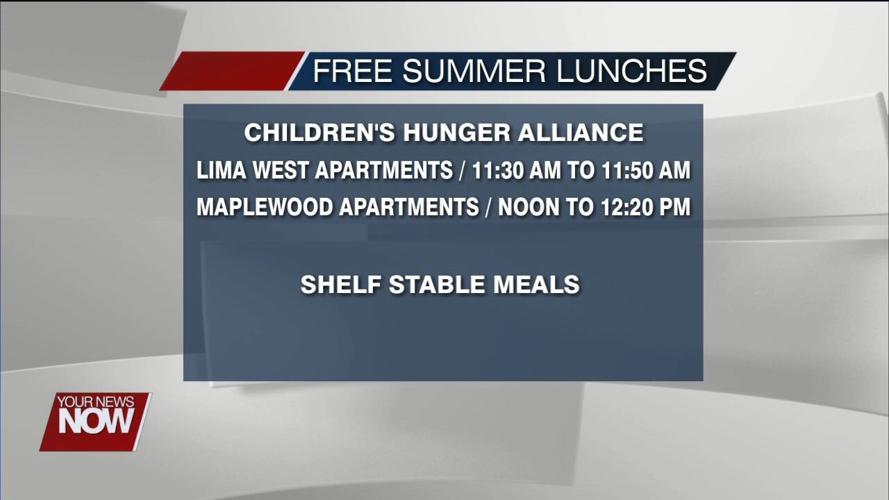 Lima City Schools offering free lunches during the summer for kids and teens