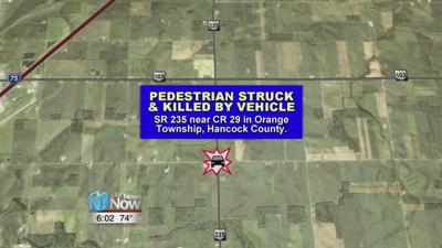 Cincinnati man was struck and killed walking in rural Hancock County