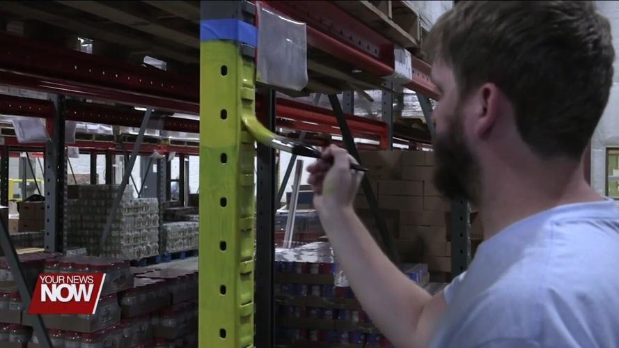 More than 80 volunteers lend a hand at the West Ohio Food Bank