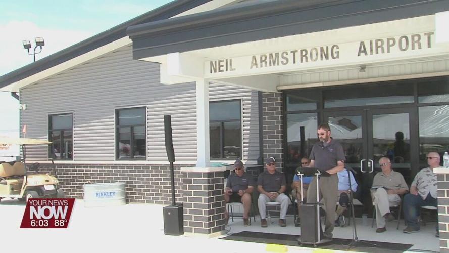 Ribbon cutting welcomes the addition of terminal to Neil Armstrong Airport