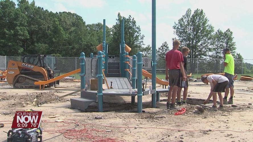 All ability playground begins construction in Allen County