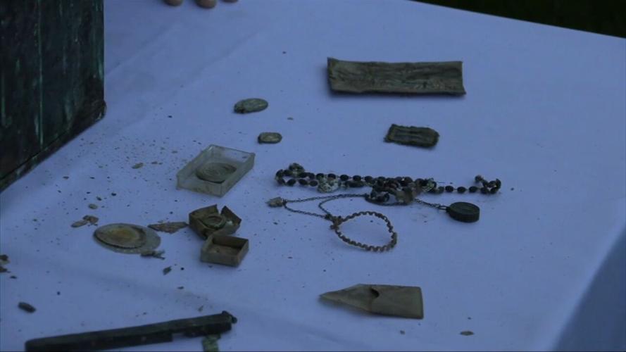 Time capsule found in Mercy Health-St. Rita's 718 building during demolition