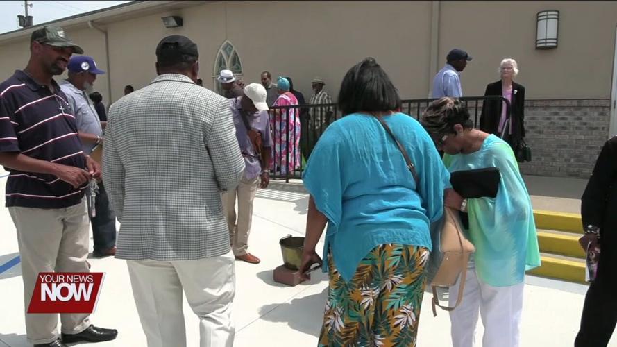 Second Baptist Church celebrates end of debt with mortgage burning, new parking lot dedicated