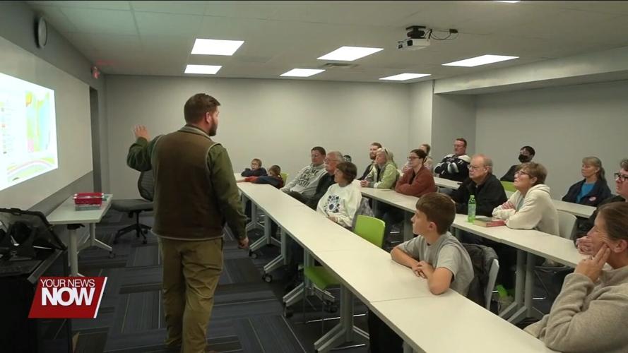 Residents learn about the natural history of Allen County