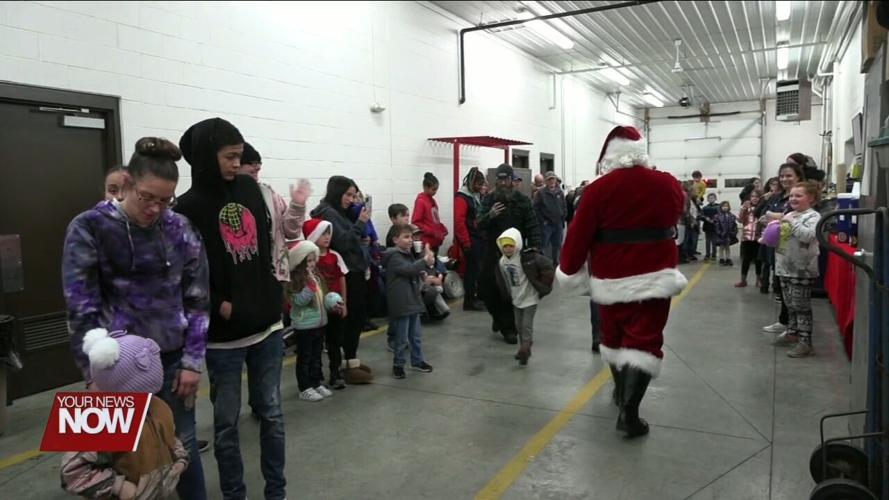 Indian Joint Fire District takes Santa on boat ride through Russells Point