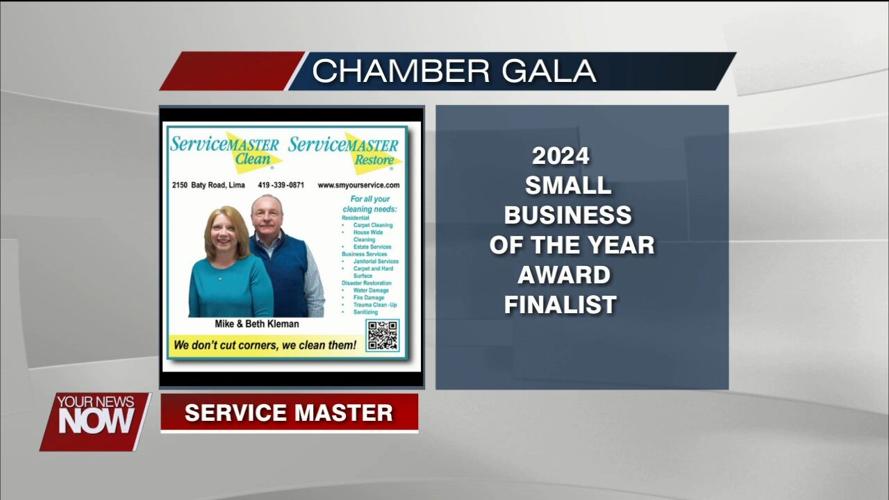 Nominees for the 2024 Lima Allen County Chamber of Commerce's Small Business of the Year Award