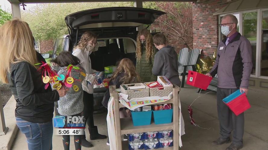 Local 4H club donates a care package to the residents at