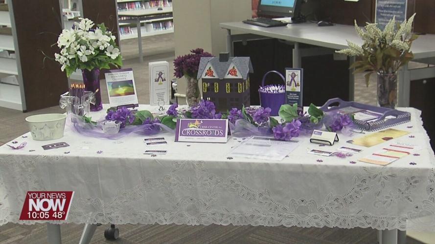 Domestic Violence Awareness Month kick-off held at Lima Public Library