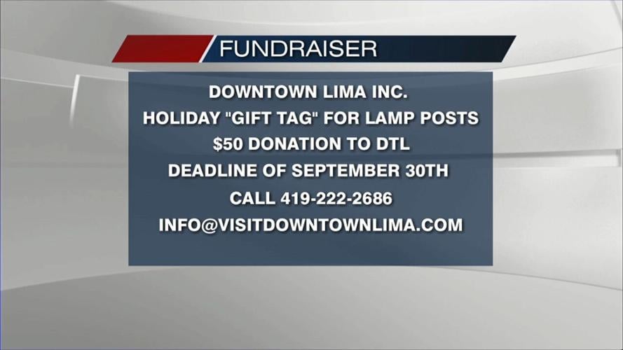 Holiday gift tag fundraiser being held by Downtown Lima Inc.