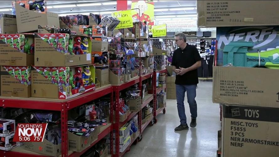 The Lima Salvation Army begins its Christmas toy shopping thanks to a donation from Ollie's