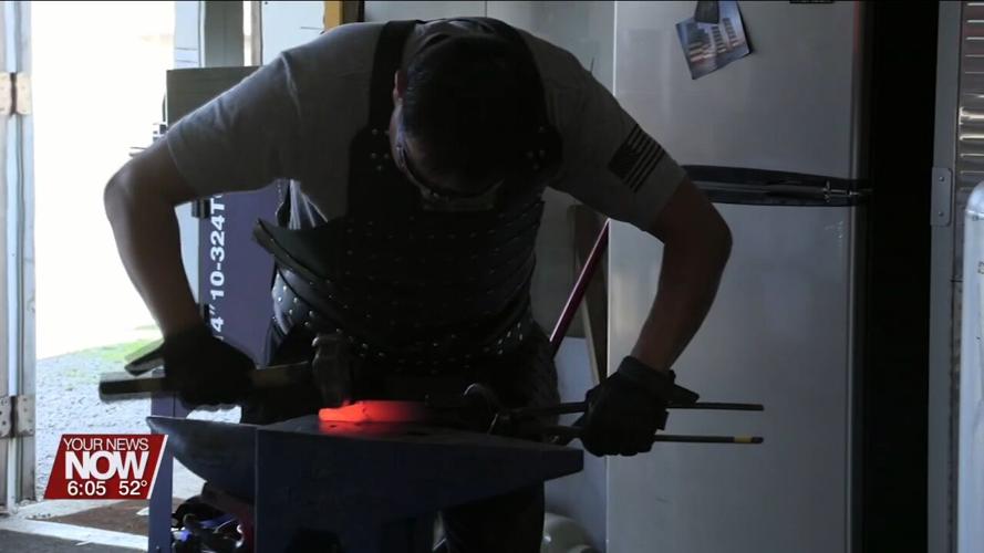 Smiths from "Forged in Fire" are in Lima this weekend to raise money for Warriors Way