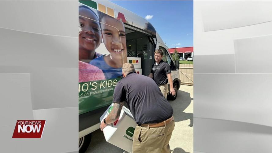 Superior Credit Union helping out Children's Hunger Alliance with food boxing and donation