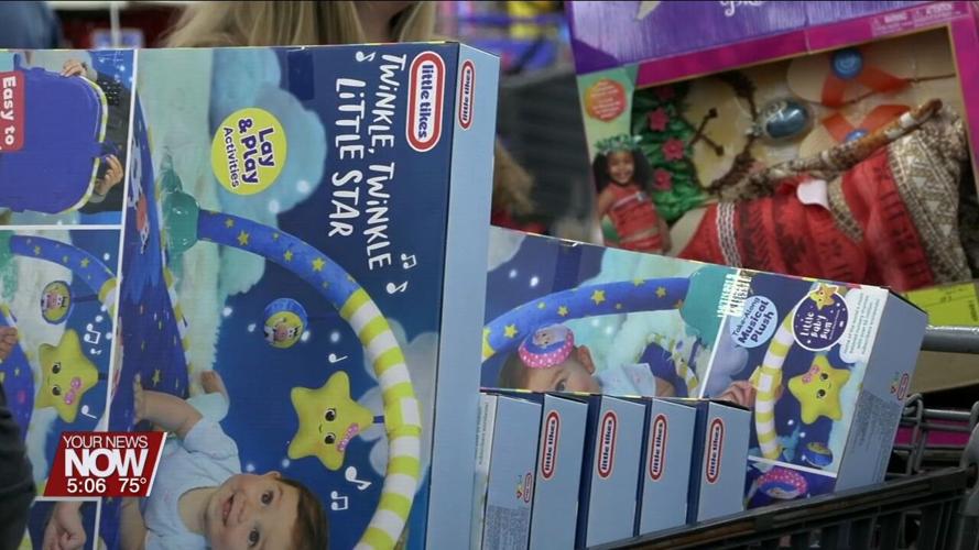 The Lima Salvation Army begins its Christmas toy shopping thanks to a donation from Ollie's