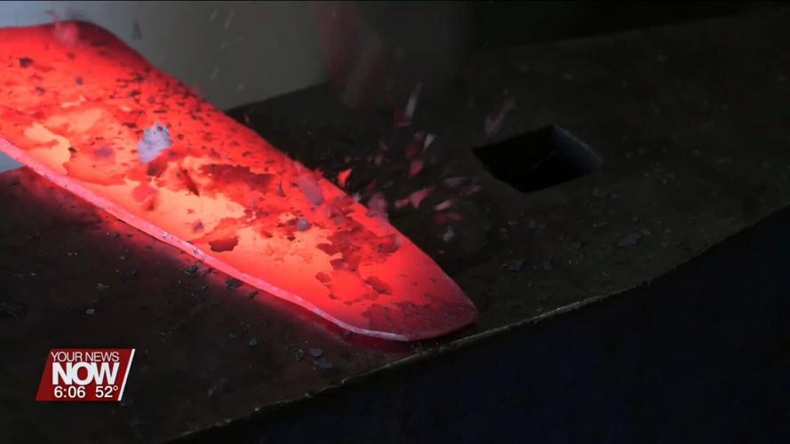 Smiths from "Forged in Fire" are in Lima this weekend to raise money for Warriors Way