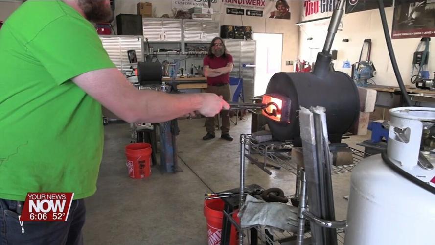 Smiths from "Forged in Fire" are in Lima this weekend to raise money for Warriors Way