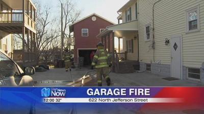 North Jefferson Street garage fire