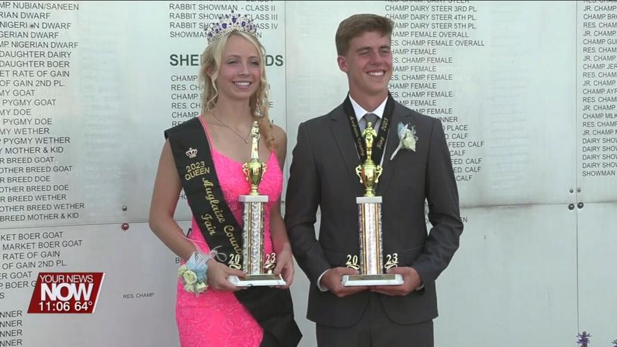 2023 Auglaize County Junior Fair King & Queen Crowned Monday Evening