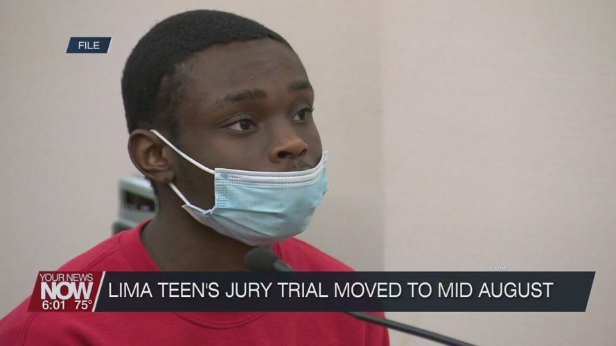 Lima teen indicted on murder charge has jury trial moved to mid-August