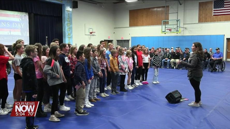 Area veterans honored at Bath Middle School with breakfast and assembly