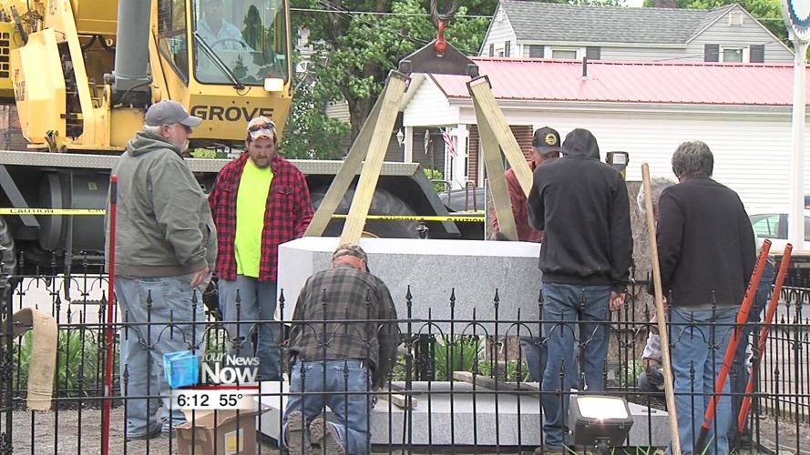Civil War soldier statue returns to Lafayette 1.jpg