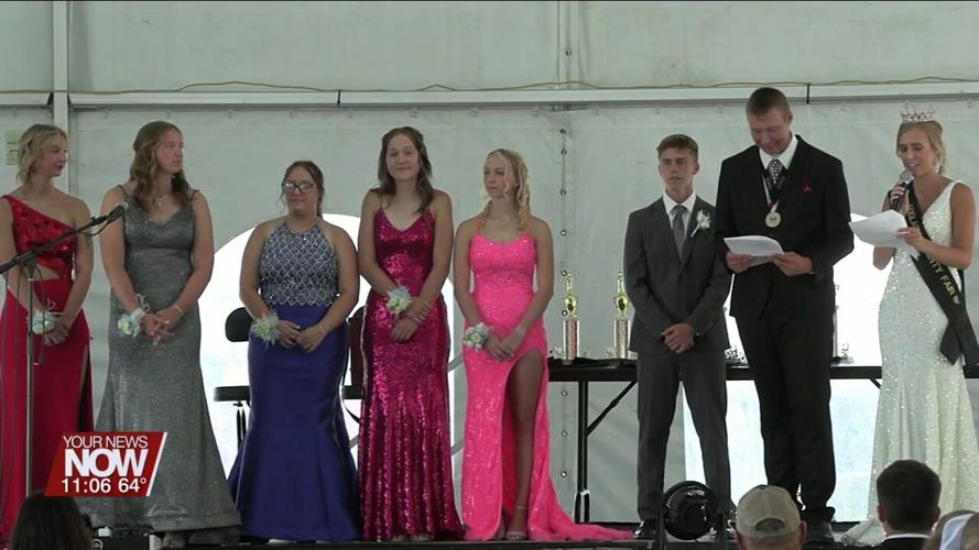 2023 Auglaize County Junior Fair King & Queen Crowned Monday Evening