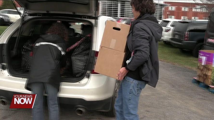 Shawnee athletes and other volunteers assist with Salvation Army's