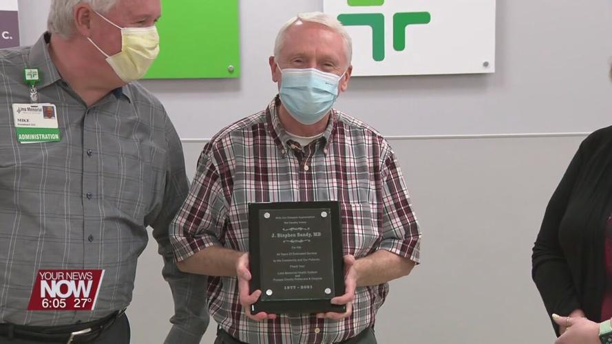 Lima Memorial, Putnam County Hospice celebrate retirement of Dr. J Stephen Sandy