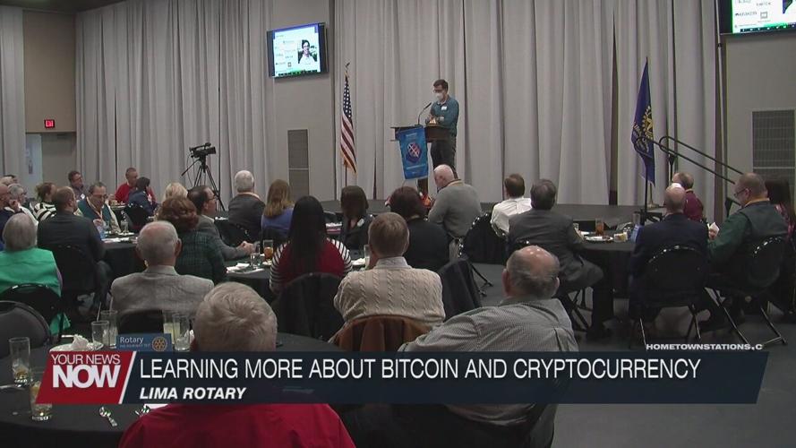 Bitcoin 101, the topic at this weeks Lima Rotary meeting