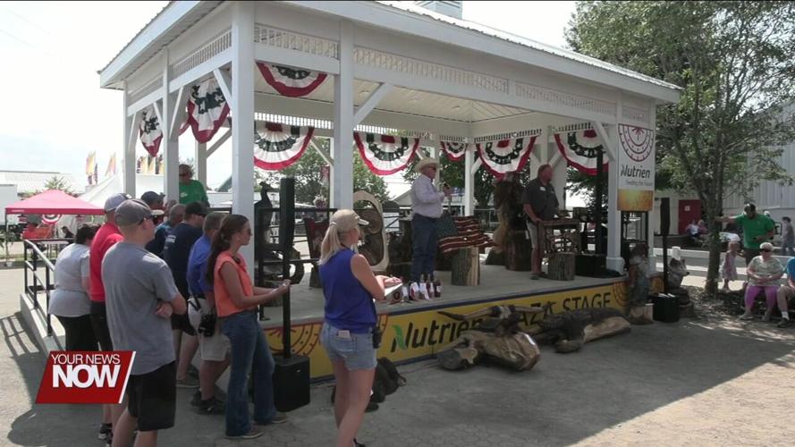 Bear Hollow Woodcarvers' work auctioned off to help Allen County Fair support local youth