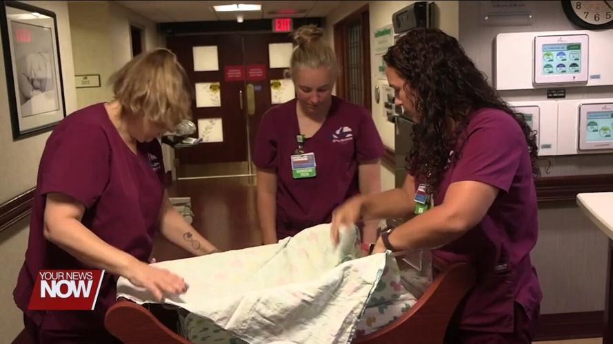 Lima Memorial Family Birth Center Receives Donation for Safe Sleep