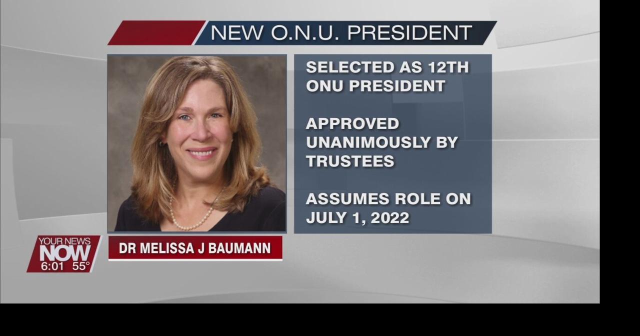 Baumann named next president of Ohio Northern University