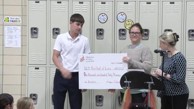 St. Charles students give back through Lenten Almsgiving effort