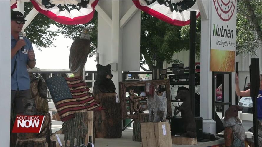 Bear Hollow Woodcarvers' work auctioned off to help Allen County Fair support local youth