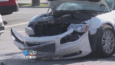 State Highway Patrol investigating three-vehicle crash at Robb and Cole intersection