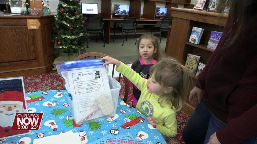 Cridersville Public Library hands out activity bags to keep their young patrons busy over holiday break
