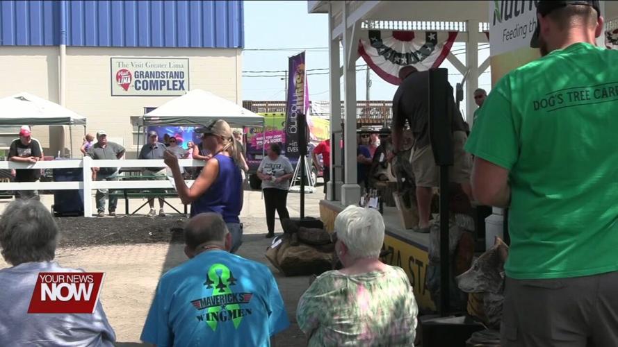 Bear Hollow Woodcarvers' work auctioned off to help Allen County Fair support local youth
