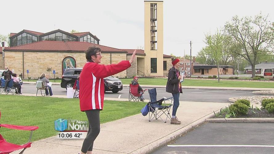 St. Charles Catholic School holds car parade