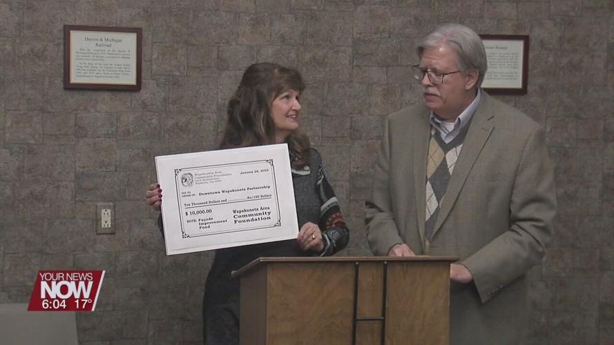 Matching grant awarded to Downtown Wapakoneta Partnership for city improvement
