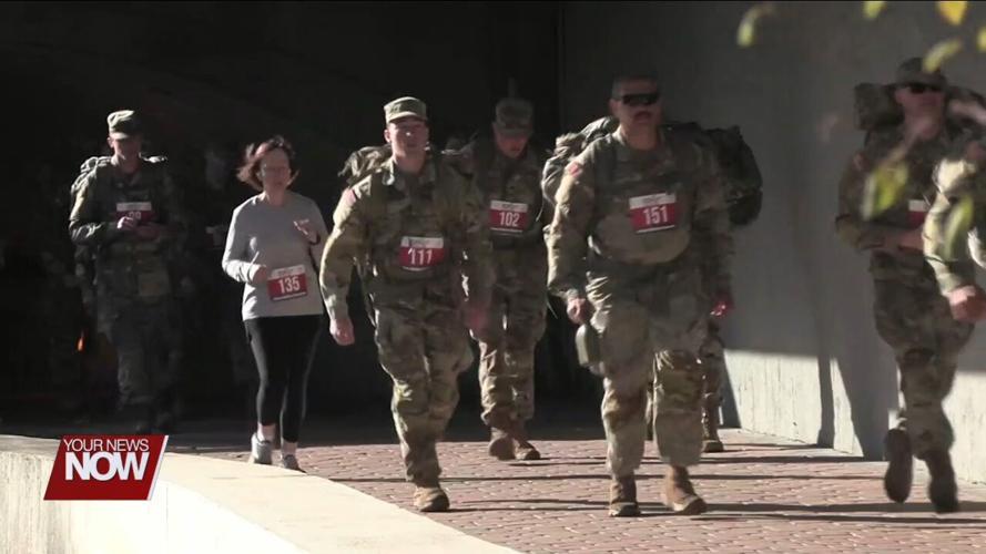 The Ohio National Guard and City of St. Marys hold the first ever 5K walk, run, or ruck