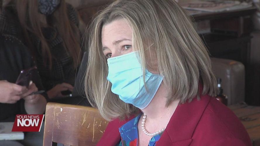 Gov. candidate Nan Whaley talks to Lima community over coffee