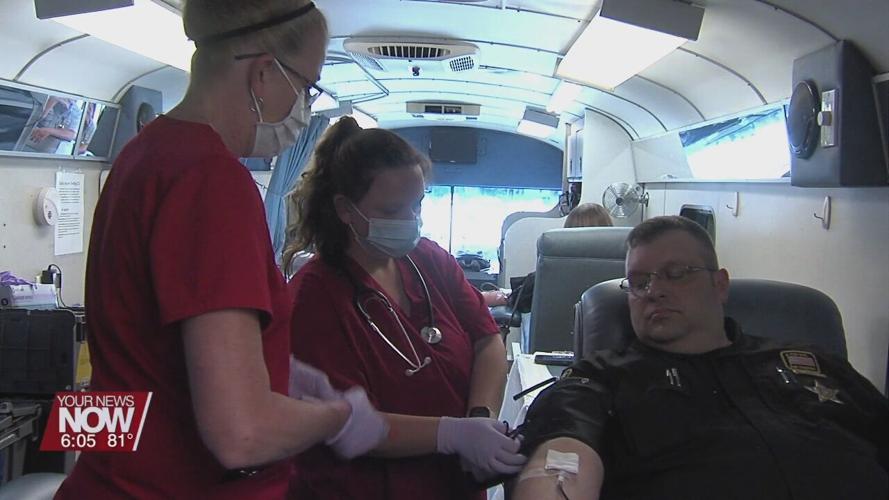 Allen County Sheriff's Office holds blood drive today and planning more