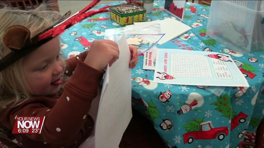 Cridersville Public Library hands out activity bags to keep their young patrons busy over holiday break