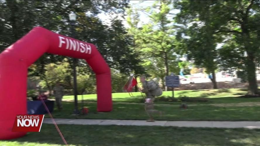 The Ohio National Guard and City of St. Marys hold the first ever 5K walk, run, or ruck