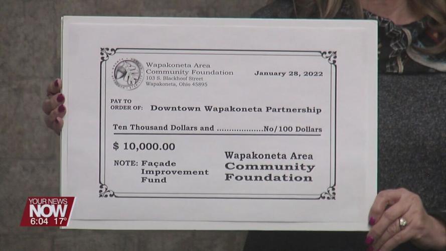 Matching grant awarded to Downtown Wapakoneta Partnership for city improvement