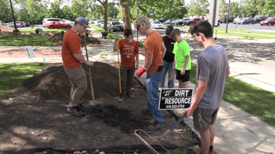 Eagle Scout candidate completes landscaping project at Lima Family YMCA