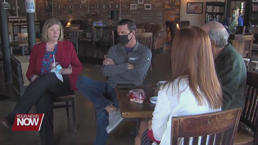 Gov. candidate Nan Whaley talks to Lima community over coffee