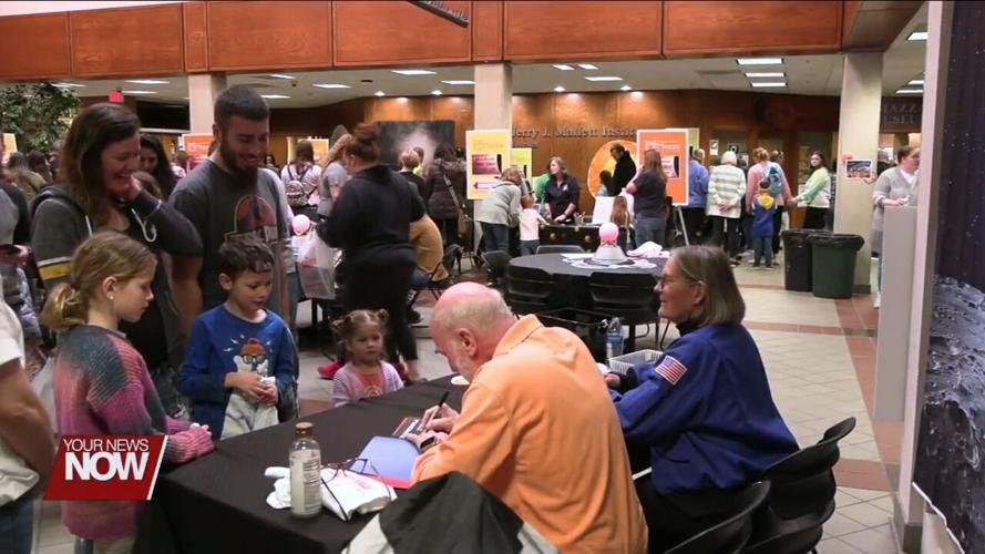 First American woman to walk in space comes to Findlay's Mazza Museum to sign books and inspire kids