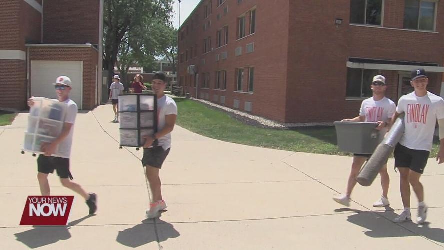 University of Findlay students are welcomed back to campus
